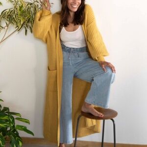 LONGWAY CALIFORNIA Winnie Jean - Large / Bleached Indigo / Regular Length